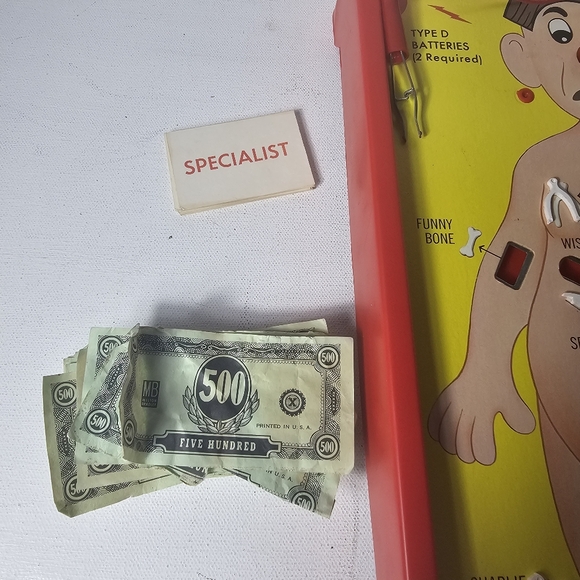 1965 Milton Bradley Operation Game Vintage - Picture 2 of 16